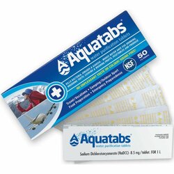 AQUATABS tablety na dezinfekci vody AQUATABS tablety na dezinfekci vody