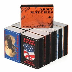 Samoškrtací zápalky COWBOY Samoškrtací zápalky COWBOY