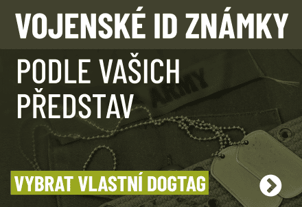 Vojenské známky - vlastní motiv