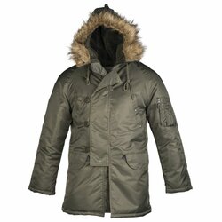 US Letecká Parka N3B Olivová TEESAR US Letecká Parka N3B Olivová TEESAR