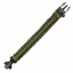 Paracord kombinovaný 2 funkce ZELENÝ JYFPB05 Paracord kombinovaný 2 funkce ZELENÝ JYFPB05