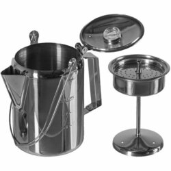 Kávovar cestovní s perkolátorem Stainless 9-šálků Kávovar cestovní s perkolátorem Stainless 9-šálků
