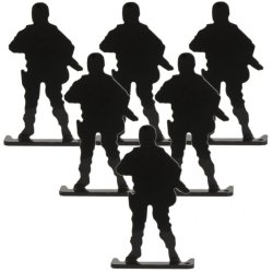 Kovové terče vojáků sada 6ks Beast Hunter Kovové terče vojáků sada 6ks Beast Hunter