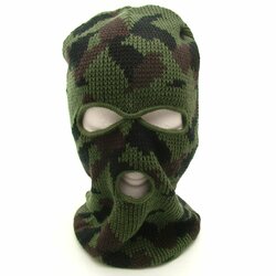 Kukla MASKÁČOVÁ 3 otvory Pletená Kukla MASKÁČOVÁ 3 otvory Pletená