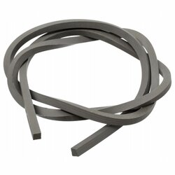 Letecká guma do praku 5x5mm/1m šedá Letecká guma do praku 5x5mm/1m šedá