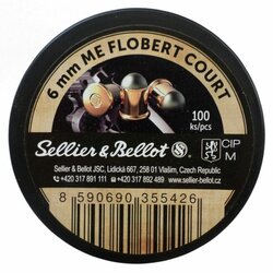 Flobertové náboje SB cal. 6mm kulička 100ks Flobertové náboje SB cal. 6mm kulička 100ks