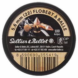 Flobertové náboje SB cal. 6mm špička 100ks Flobertové náboje SB cal. 6mm špička 100ks