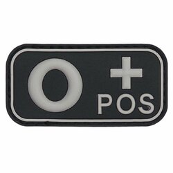 Nášivka 3D PVC 0+ positive Nášivka 3D PVC 0+ positive