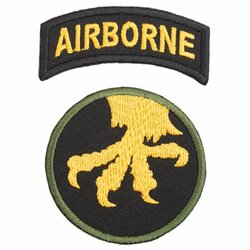 Nášivka Airborne Pařát barevná Nášivka Airborne Pařát barevná