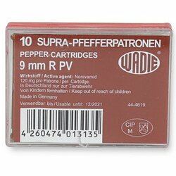 Nábojka PFEFFER WADIE revolver 9mm 10ks Nábojka PFEFFER WADIE revolver 9mm 10ks