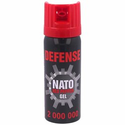 Pepřák DEFENSE NATO GEL clona 50ml černý Pepřák DEFENSE NATO GEL clona 50ml černý