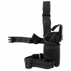 Pouzdro pistolové stehenní CORDURA Mil-Tec černé Pouzdro pistolové stehenní CORDURA Mil-Tec černé