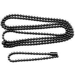 ID řetízky ke známkám orig. U.S.A. černé ID řetízky ke známkám orig. U.S.A. černé