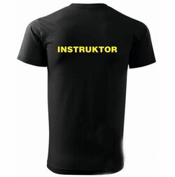 Triko s potiskem INSTRUKTOR Triko s potiskem INSTRUKTOR