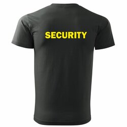 Triko s potiskem SECURITY Triko s potiskem SECURITY