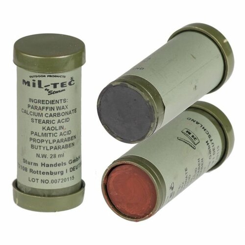 Kamuflážní barvy tuba ČERNÁ + HNĚDÁ