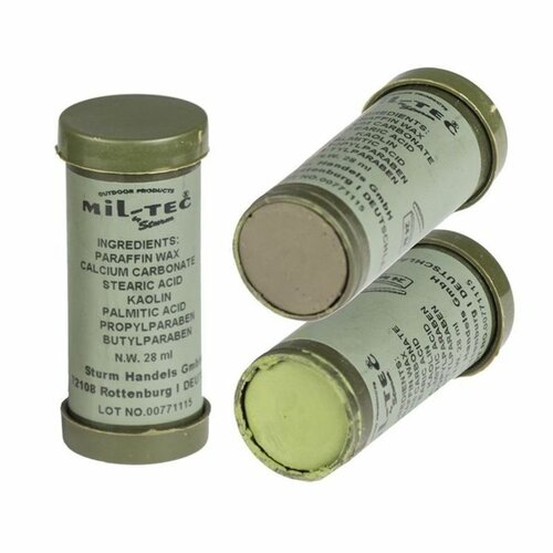 Kamuflážní barvy tuba ZELENÁ + OKROVÁ