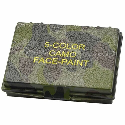Kamuflážní barvy v krabičce 5barev