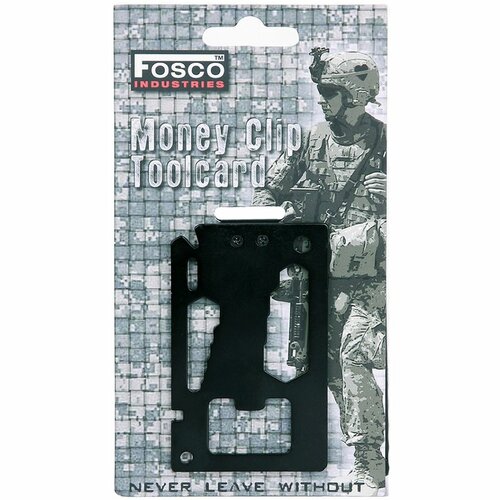 MultiTool SURVIVAL karta s klipem