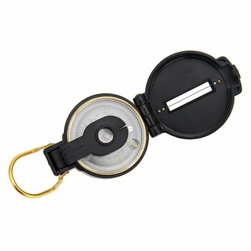 Kompas ARMY plastový černý