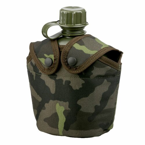 Vojenská láhev s obalem k MNS-2000 AČR vz.95 les