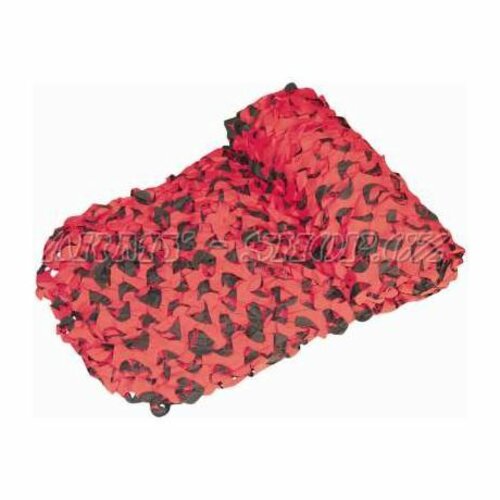 Síť maskovací CRAZY Red Camo