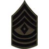 Nášivka hodnost US - nejvyšší seržant bojová