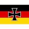 Vlajka Deutschland železný kříž
