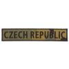 Nášivka CZECH REPUBLIC jmenovka - vz.95