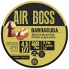 Diabolky Air Boss BARRACUDA cal.4,5mm 500ks poměděné