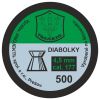 Diabolky PROJEKTIL plochá hlavička 4,5mm 500ks