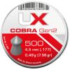 Diabolo UMAREX COBRA Gen2 cal.4,5mm 500ks