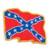 Nášivka - vlajka Konfederace vlající