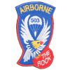 Nášivka Airborne 503 the Rock