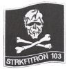 Nášivka Lebka Strkfitron-103