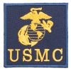 Nášivka - nápis + znak USMC