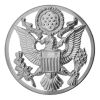 Odznak čepicový USAF stříbrný