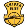 Nášivka Sniper elite puška - barevná