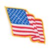 Nášivka - vlajka USA vlající