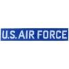 Nášivka U.S. AIR FORCE plátek modrá - tištěná