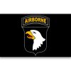Vlajka Airborne černá