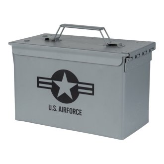 Bedna muniční cal.50 logo US AIR FORCE