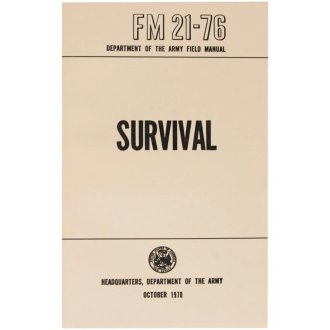 Bojový manuál přežití FM 21-76 US ARMY