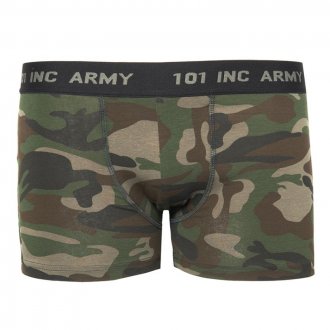 Boxerky maskáčové army 101.INC