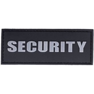 Nášivka SECURITY velcro 3D PVC