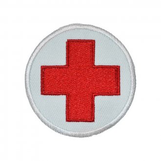 Nášivka zdravotník červený kříž