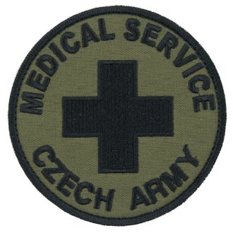 Nášivka MEDICAL Czech Army bojová VELCRO