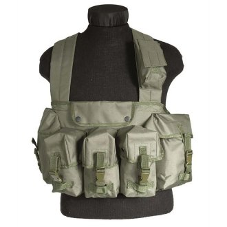 Nosný systém Chest Rig Mil-Tec ZELENÝ