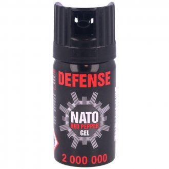 Pepřák DEFENSE NATO GEL clona 40ml černý