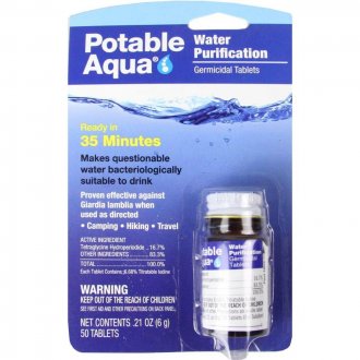 Potable Aqua Jódové tablety 50ks